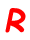 R